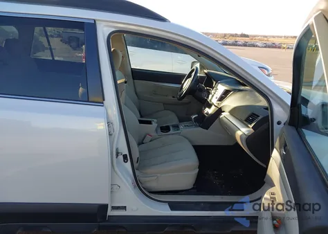 2011 Subaru Outback 2.5I Premium from USA, damaged, VIN 4S4BRCGC9B3386687